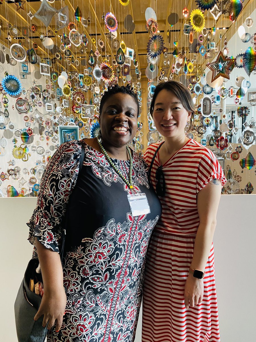 Such a joy to cross paths with the wonderful @ekuwah, the creative mind behind #MyNameIsAnAddress, day 3 at #walkalongside2023. I am immensely grateful for your openness in sharing your personal narrative and your dedication to #ParentEngagement. @WalkAlongsideSK @DrDebbiePushor