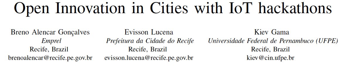 Also on SERP4IoT, a brief perspective on the 2022 edition of <a href="/hackercidadao/">Hacker Cidadão</a>, where <a href="/brenotobreno/">Breno Breno</a>  and his team at Emprel hosted and IoT-centered hackathon to gather innovative solutions for the city of Recife.