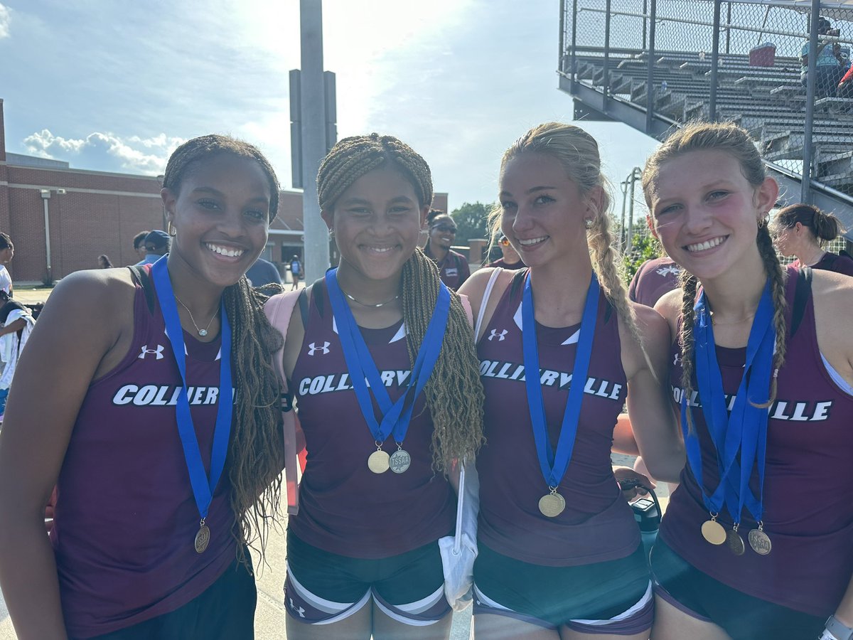 Still #1 congratulations to the girls 4x400 relay team! On to state!