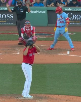 FrogmansWorld's tweet image. This is ok I guess @MLB #STLvsBOS