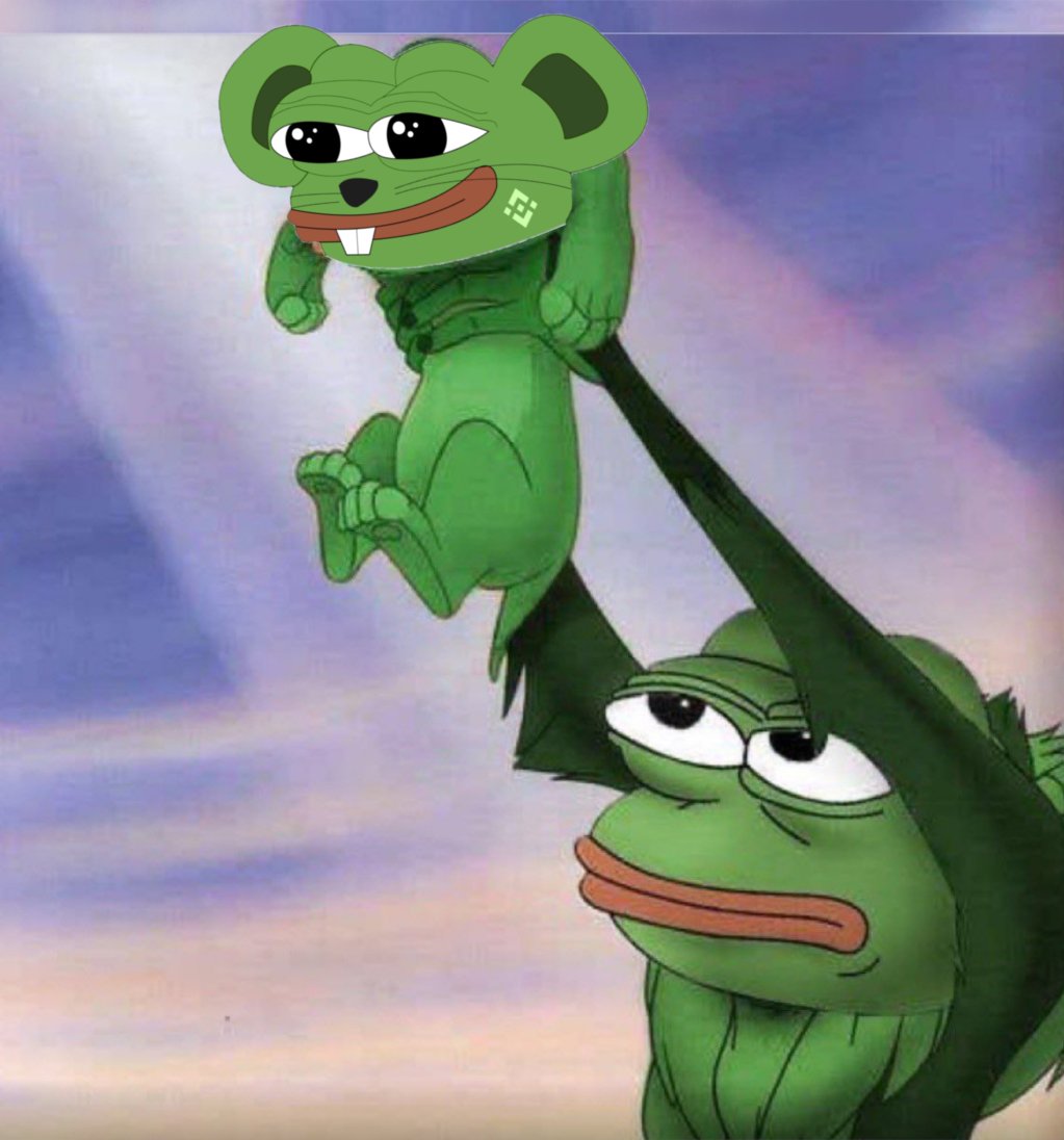 <a href="/pepecoineth/">Pepe</a> Feeling the love too, $Pepe ! How about adopting a new cheese-loving family member? #PepeRat is ready for some love! 🐭🧀❤️  #PepeIsLove <a href="/1goonrich/">Quasar.Exe</a>