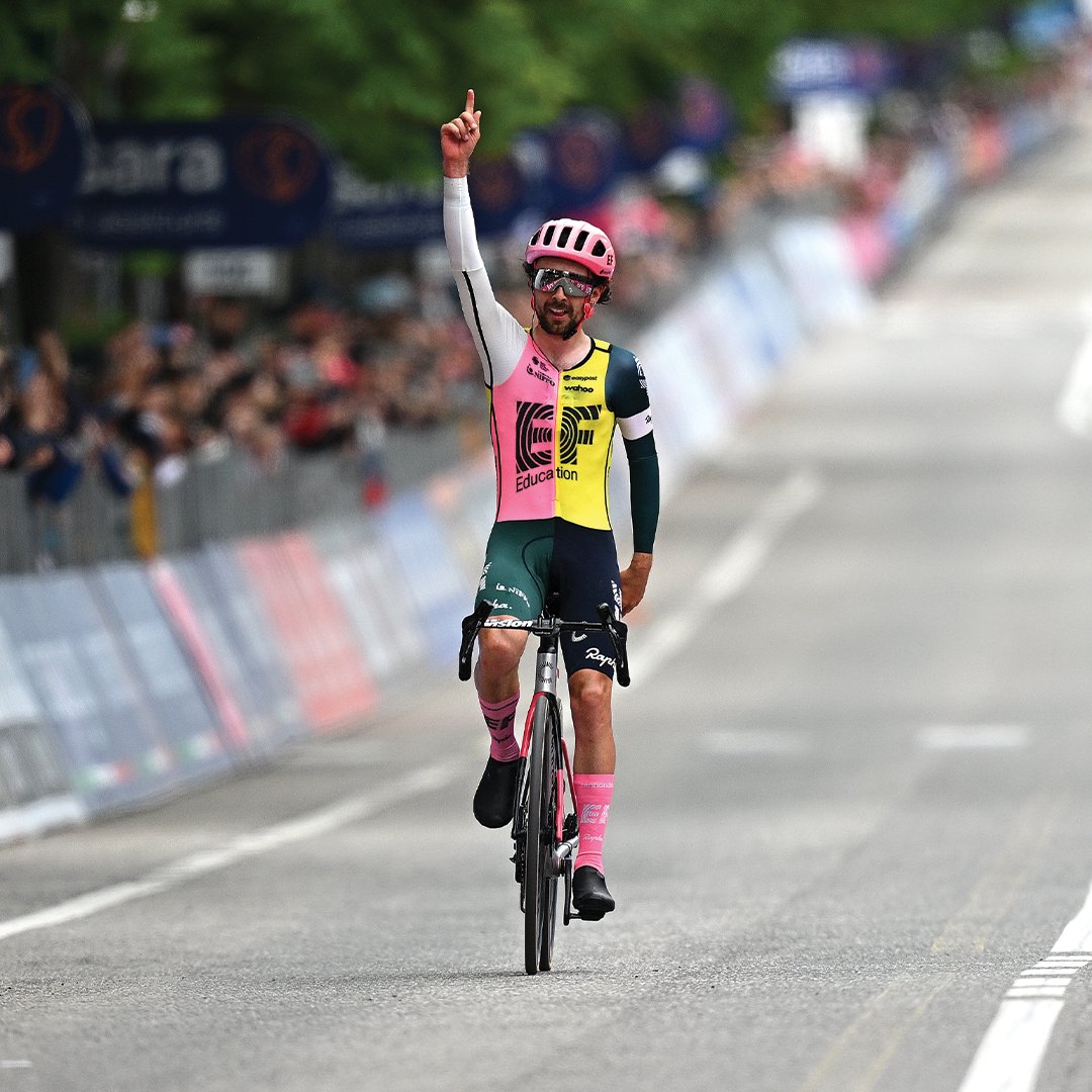 CannondaleJapan's tweet image. ジロ・デ・イタリア第8ステージ、アイルランド出身のベン・ヒーリー（22歳）がゴールまで50kmを残し単独アタックからの逃げ切り勝利！グランツール初出場でキャリア最大の勝利を手に入れました。おめでとう！

@EFprocycling  #SystemSix #ridecannondale