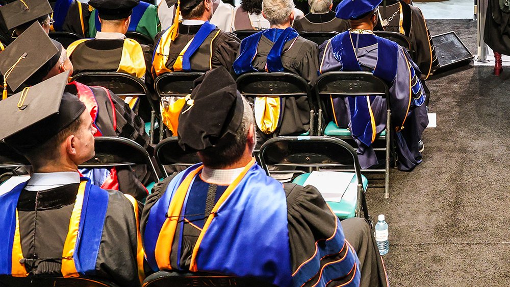 CUDenver's tweet photo. That's a wrap! #CUDenverGrad https://t.co/LHz8KPaW8t