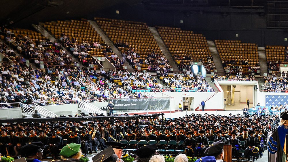 CUDenver's tweet photo. That's a wrap! #CUDenverGrad https://t.co/LHz8KPaW8t