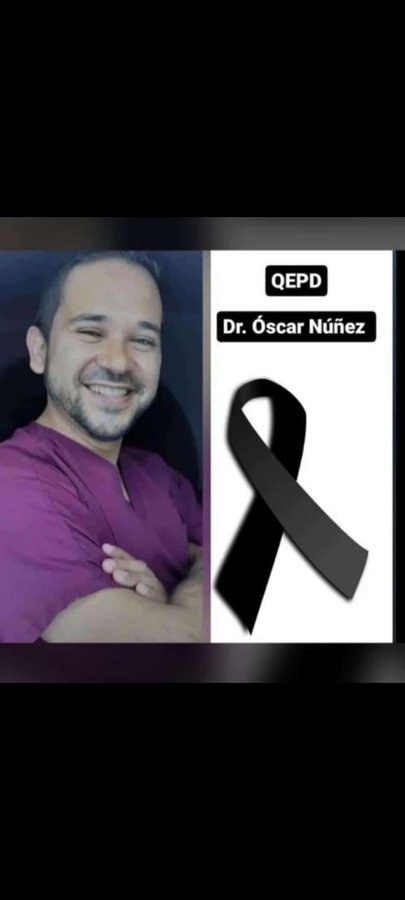ReporteYa's tweet image. #13May #Caracas #CrisisHospitalaria
@dr_renerivera: "Hoy falleció mi amigo y colega Oscar Núñez. Destacado médico cirujano de la promoción 2020 de la UCV, residente de medicina interna.

Falleció porque desde su ingreso hospitalario necesitaba cupo en UCI, pero ingresó al…