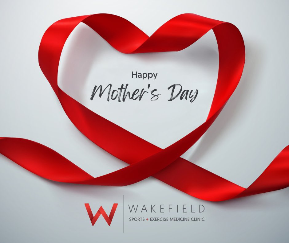 WakefieldSport's tweet photo. From the team at Wakefield Sports and Exercise Medicine Clinic, we hope you all have an amazing #mothersday https://t.co/MtGHRPSyq9