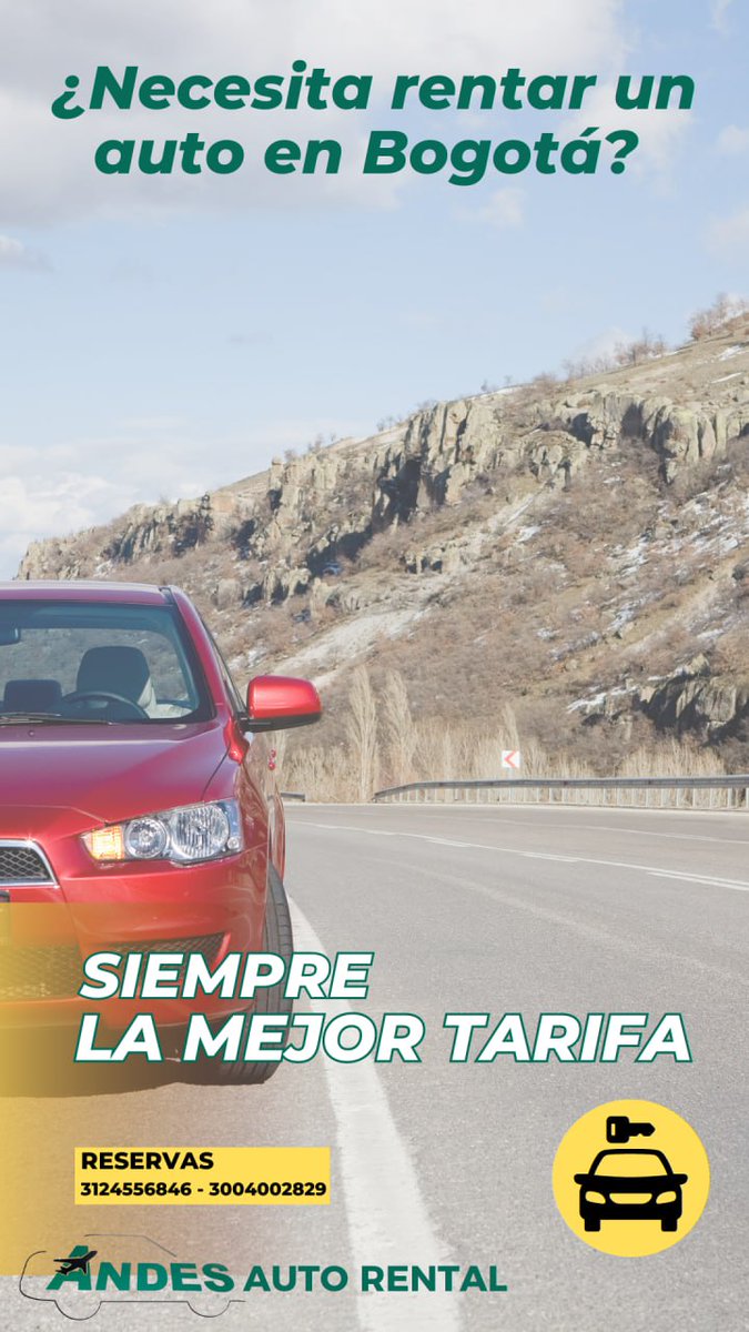 #Rentacar #carrental #alquilerdeautos #carhire #booking #rentadeautos #rentadecarros #alquilerdeautomoviles #travel #viajar #turismo #vacaciones #Bogotá #aeropuerto #colombia #andesautorental #airport #aeropuertoeldorado