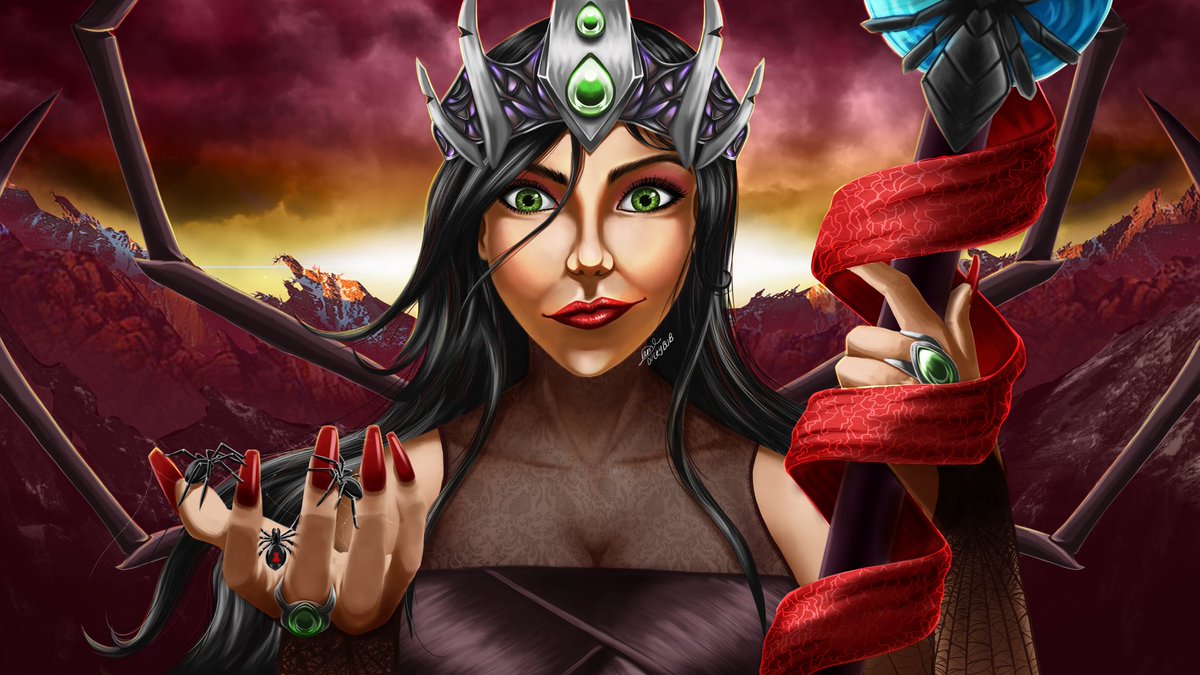 DuckybubArtemis's tweet image. Morganthe!!! Im finally finished 😼 #wizard101 #wizard101art #fanart #digitalart #digitalpainting