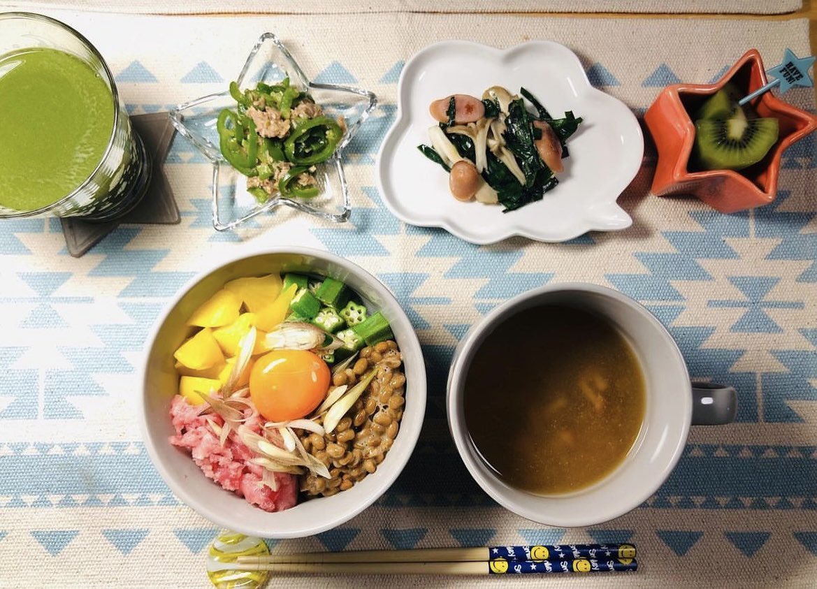 朝のマグロ丼を作りました！おうちごはん料理好きな人と繋がりたい料理foodjapanesefood健康 グルメ レシピご飯 料理好き おいしい ブログ ごはん お弁当 肉 ダイエット