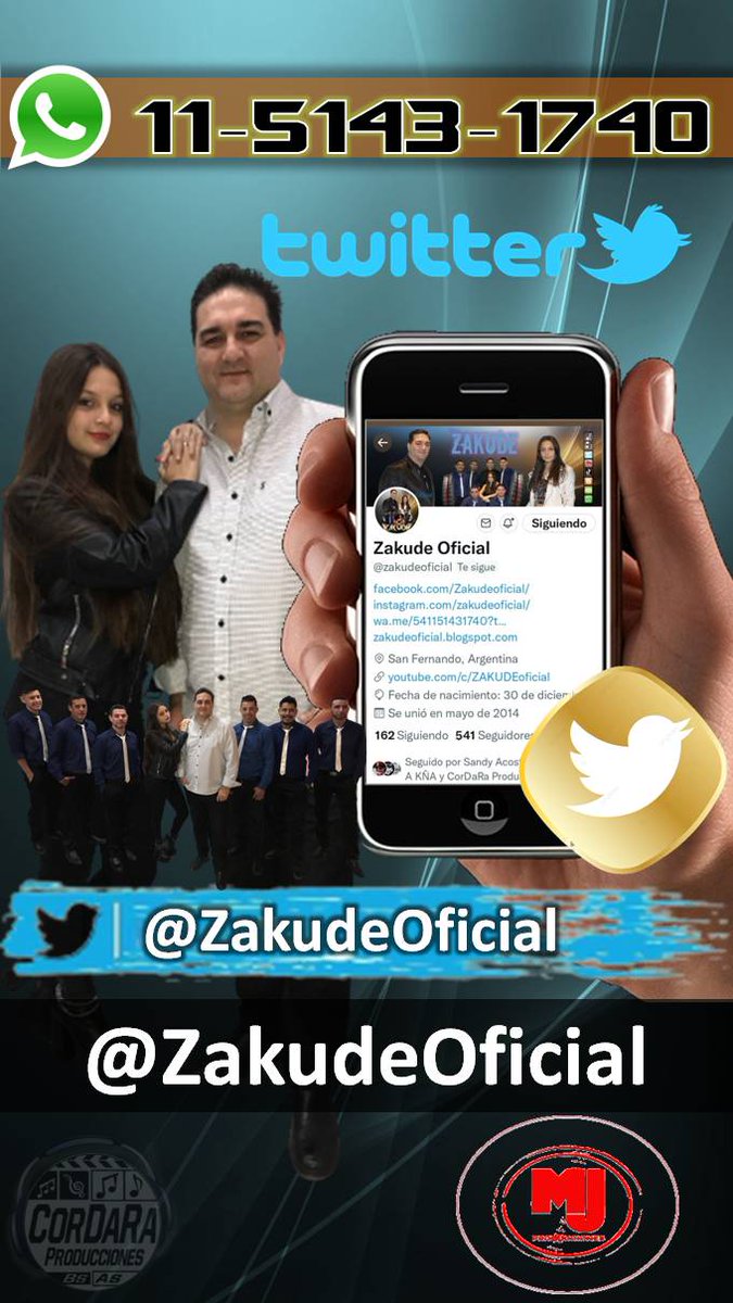 Zakude   en TWITTER   Buscanos en   TWITTER como <a href="/ZakudeOficial/">Zakude Oficial</a> y encontra todo el contenido que el ZakudeNauta   quiere leer 👽 👽 👽
    Seguinos y recibí todas las novedades que se vienen.   x.com/zakudeoficial   <a href="/ZakudeOficial/">Zakude Oficial</a> en   TODAS las Redes Sociales