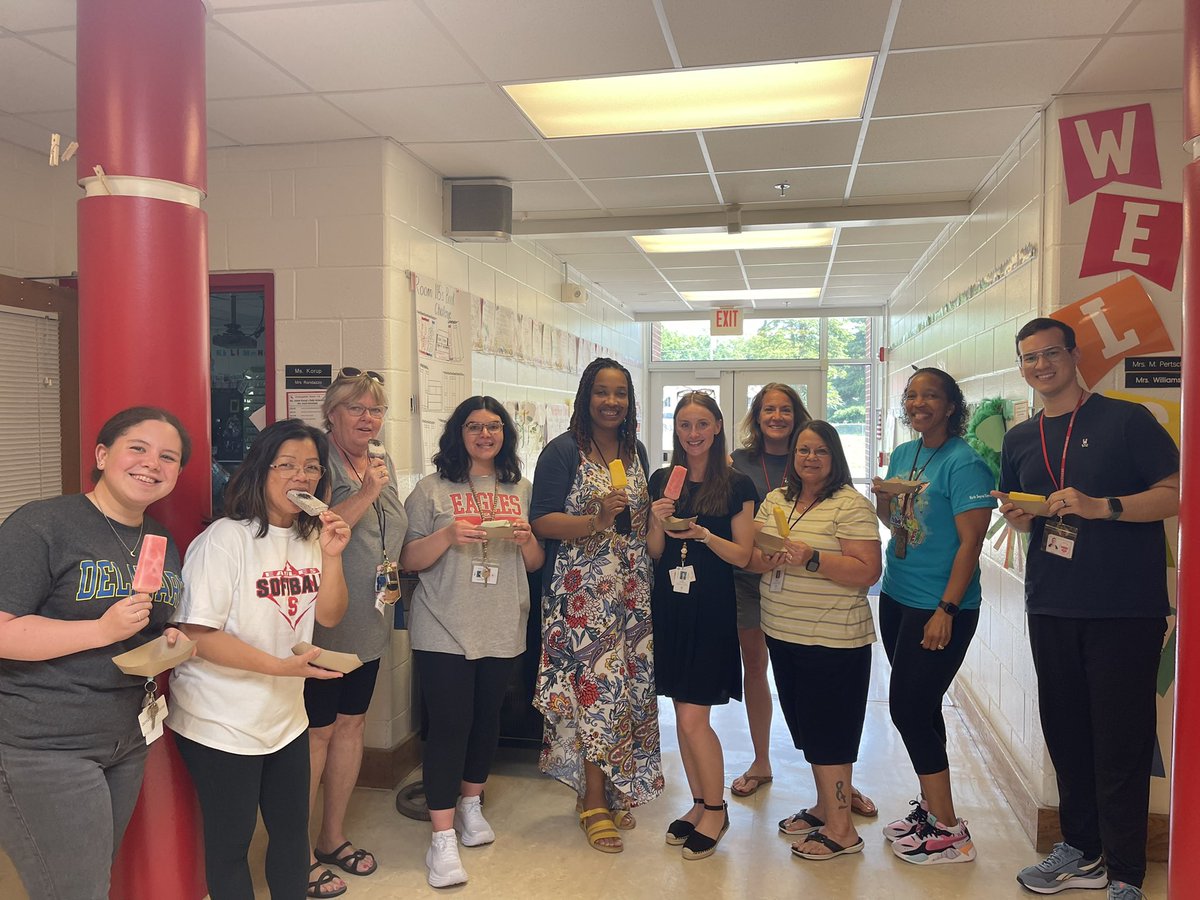 This week was Teacher Appreciation Week, and we were thrilled to celebrate NSE’s staff!  From classroom coffee deliveries, frozen treats, and more, our PTO made this week so special. NSE teachers, you go out of your way to do what’s best for kids every day. We ❤️you! 🦅