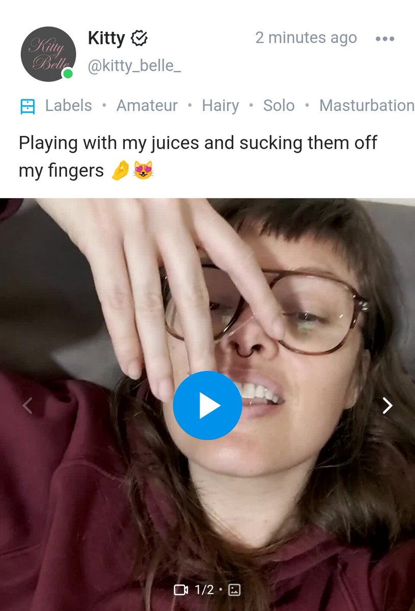 kitty_belle_'s tweet photo. New content :3 Sucking my cum of my fingers and spreading my ass and pussy 😻

https://t.co/Fac14qVC7C…

If you retweet in 24 hours I'll DM an extra pic x https://t.co/4vk9lLG0Ke