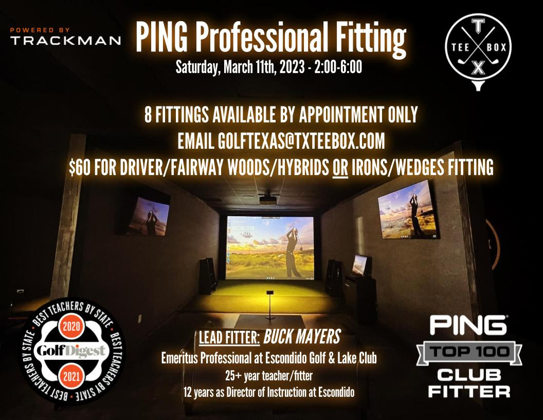 TXTeeBox's tweet photo. PING Club Fitting - Marble Falls - https://t.co/KKGTqe798X https://t.co/7L0n5AcKaj