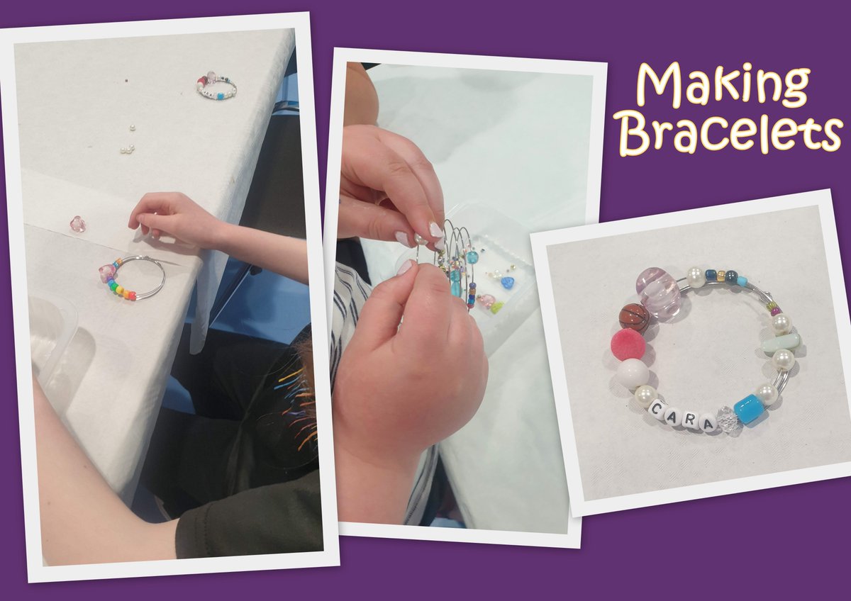 DoodlesArtCo's tweet photo. Arty birthday party fun... stencilling t-shirts and making spiral bracelets. Happy birthday Jessica! 
#DoodlesArtyParties #Doodles #tshirts #stencilling #bracelets #beads #creativityismessy #kidsworkshops #artandcraft #makepaintdrawcraft #birthdayfun #birthdaypartyfun https://t.co/iDwu1Iu3xl