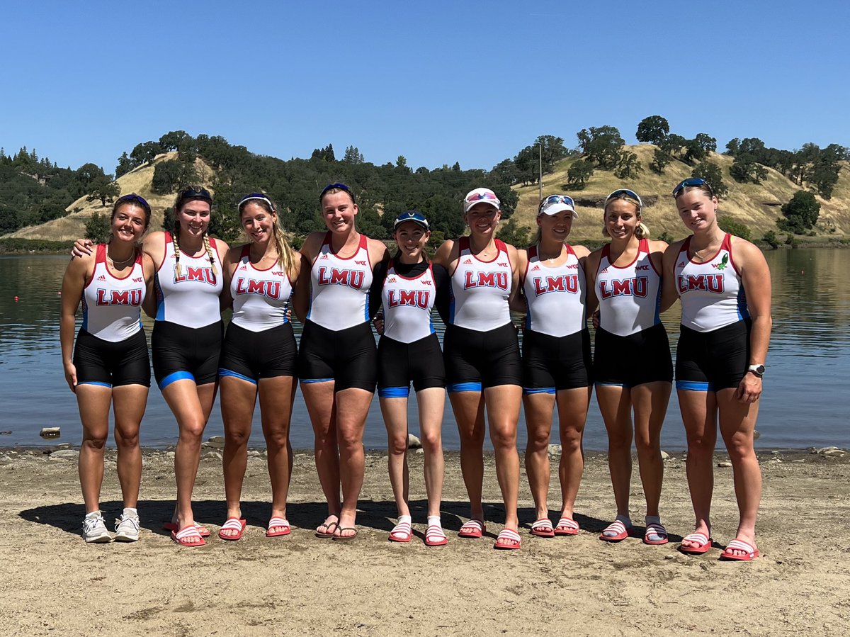 lmulionsRowing's tweet photo. The 2023 spring season concludes with a 3rd place team finish at the WCC Championship! 

3 of 4 boats medaled and all crews had their best race of the season! 

2V4 🥇 
V4 🥈 
2V8 🥈 
V8 4th 

Go lions! 🦁 

#jointhepride https://t.co/JXmEG2oPeI