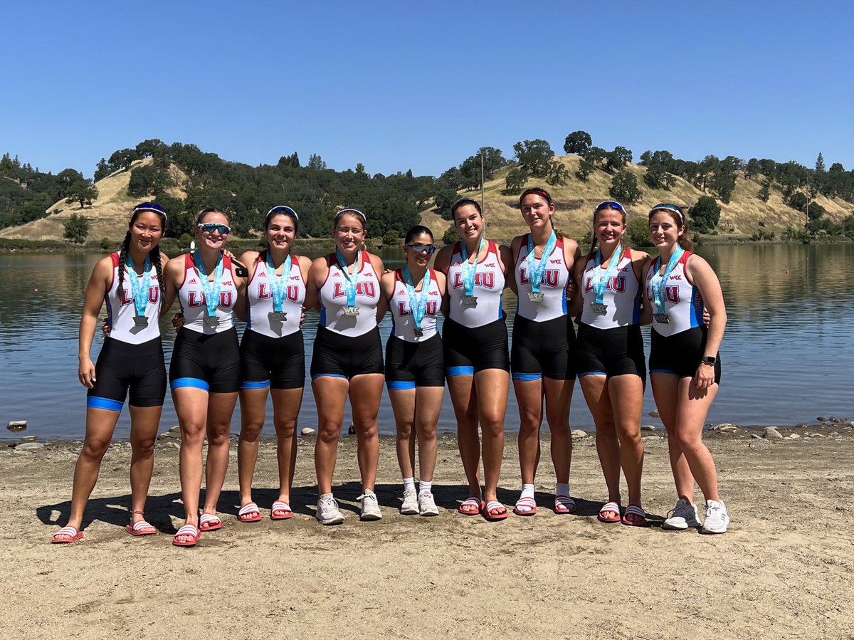 lmulionsRowing's tweet photo. The 2023 spring season concludes with a 3rd place team finish at the WCC Championship! 

3 of 4 boats medaled and all crews had their best race of the season! 

2V4 🥇 
V4 🥈 
2V8 🥈 
V8 4th 

Go lions! 🦁 

#jointhepride https://t.co/JXmEG2oPeI