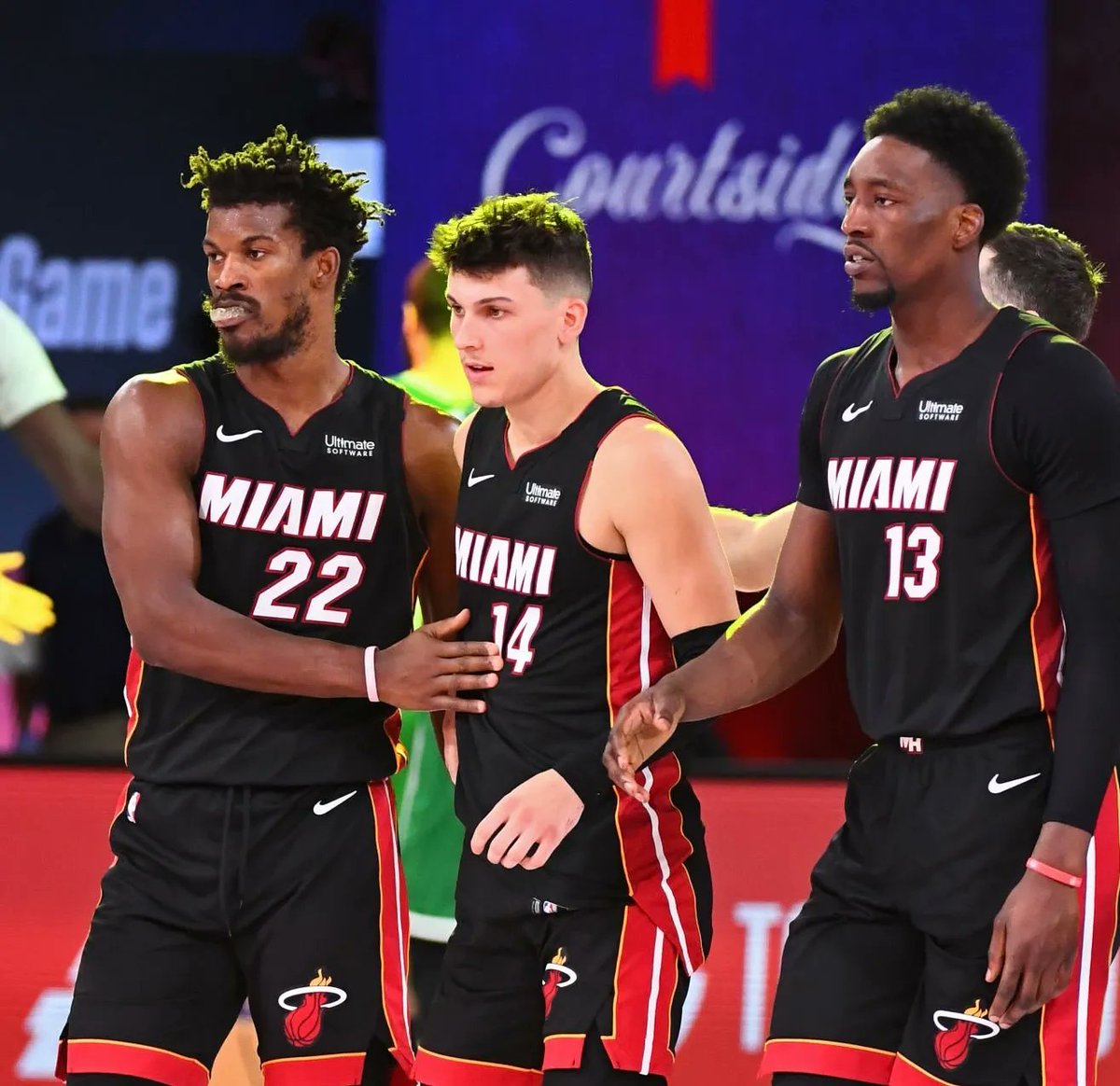 HeatNationCom's tweet photo. Can’t wait to see our big 3 back on the court together https://t.co/qcwOInjkzO