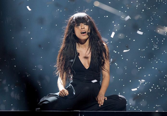 mascarayde's tweet photo. she did it, loreen won eurovision TWICE #eurovision https://t.co/3VX6SkLZPY