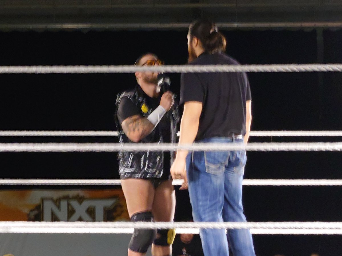 Joe Gacy on Twitter "RT JeffReidUP NXTSebring JoeGacy looks to grow the Schism's numbers