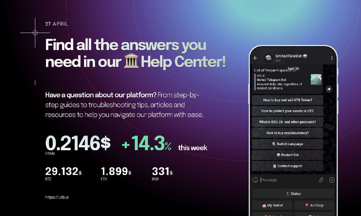 Falconblue915's tweet photo. @Sui_insiders @Suiheroes_io Guys have you heard about #UTBAI ??

You can earn 1% per day with it 

Just come and take a look

#UTBAI

https://t.co/rrKcs1mg0k https://t.co/PBjigX65nK