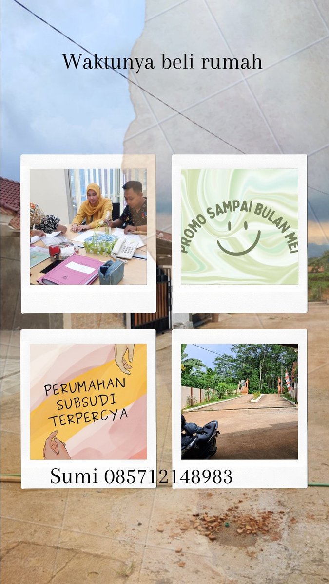TokSumiranti's tweet photo. Perumahan subsidi candi candi wana mas
Harga rumah Rp. 150.500.000
Dp rumah Rp. 2.000.000
All in Rp. 10.500.000
type 30 luas 60m²
DP bisa diangsur
Gak ACC uang kembali
Jadi jangan kuatir uang hilang
Kantor Pemasaran Candi Wana Mas
0857-1214-8983
https://t.co/T4GnuQDwD3 https://t.co/OL9Y6cGzB1