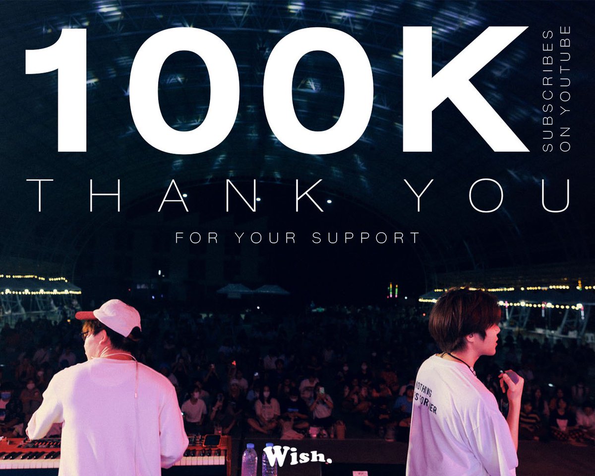 ขอบคุณสำหรับ 100k ซับในยูทูปนะครับ 💖

| youtube : wish.