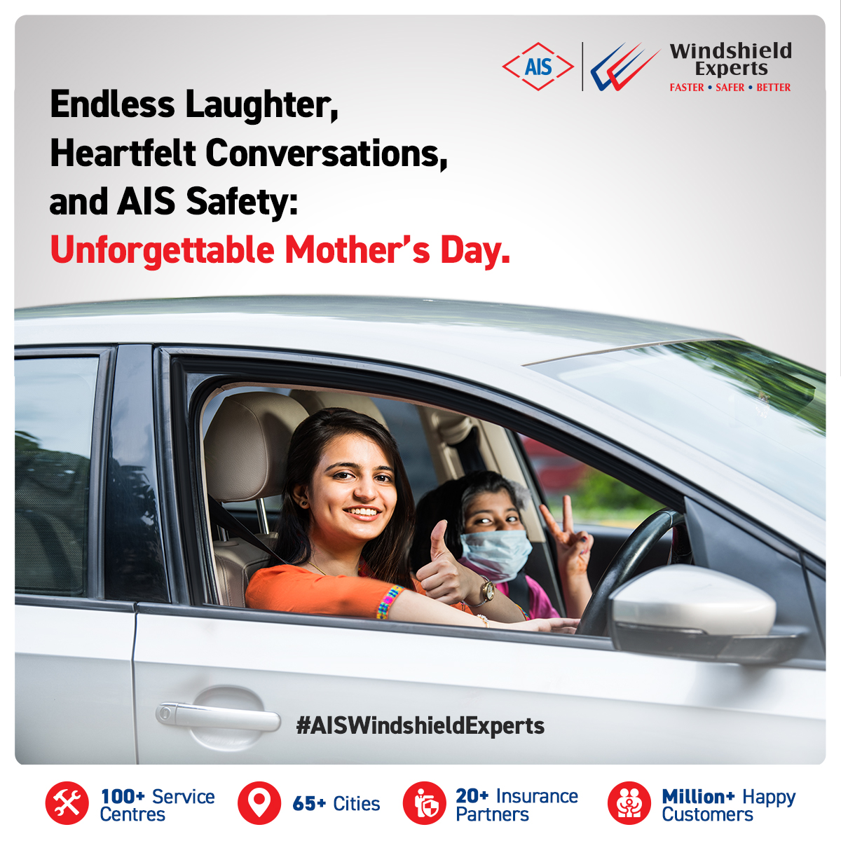 WindshieldExprt's tweet photo. On this Mother's Day, cherish the moments that matter. Let our AIS windshield be your trusted companion, ensuring safety and clarity as you create memories on the road. Happy Mother’s Day.
#AIS #AISWindshieldExperts #MothersDay #HappyMothersDay https://t.co/QfNQKW90Ou