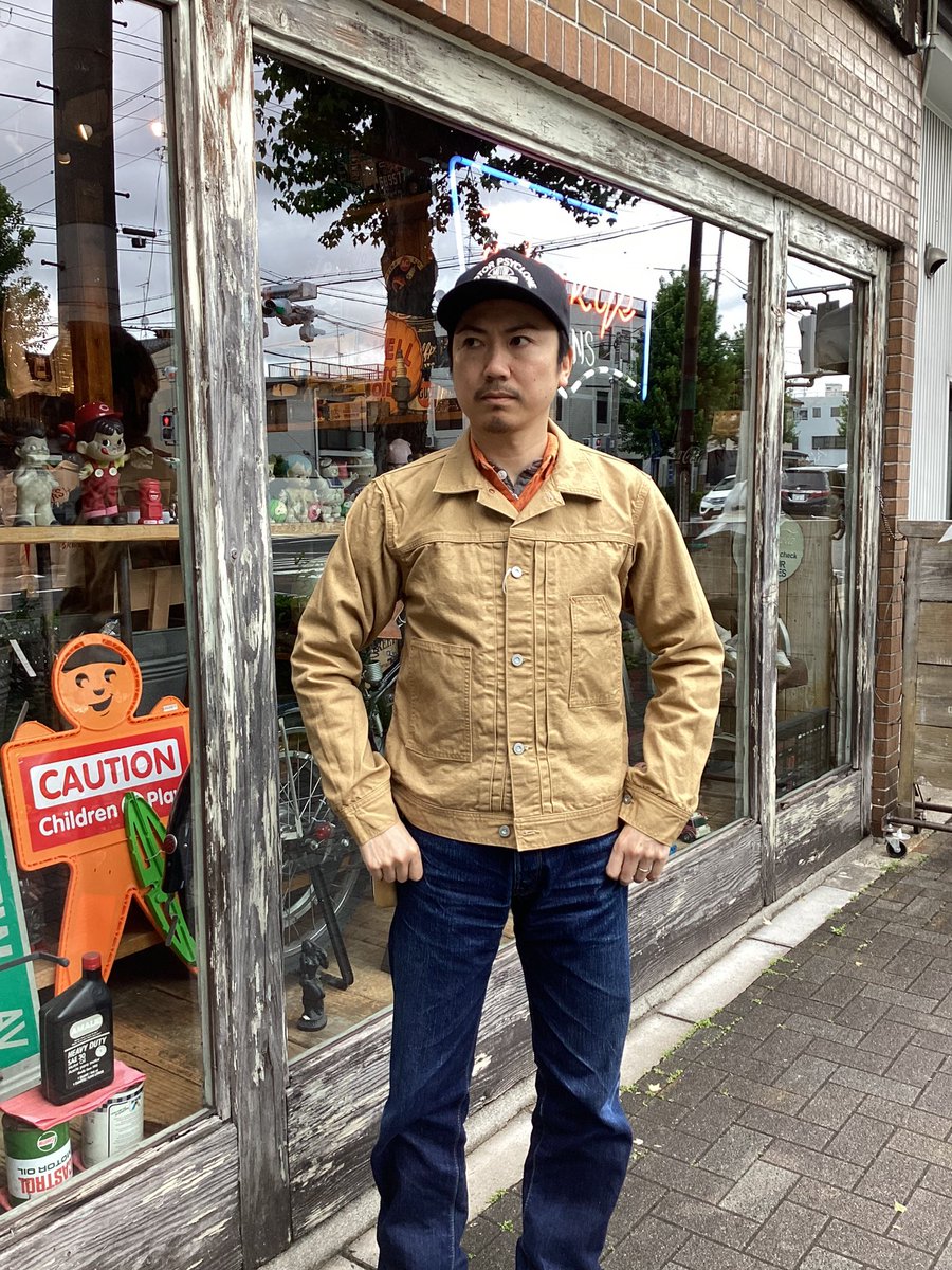 porkys_jeans's tweet photo. 入荷情報!
Freewheelers「“Glazier” Work Jacket」¥44000
Yellow Brown
#porkys #ポーキーズ
#kyoto #京都
#アメカジ #円町
#入荷情報
#freewheelers #フリーホイーラーズ
#workjacket #ワークジャケット https://t.co/WLCeNRmL8w