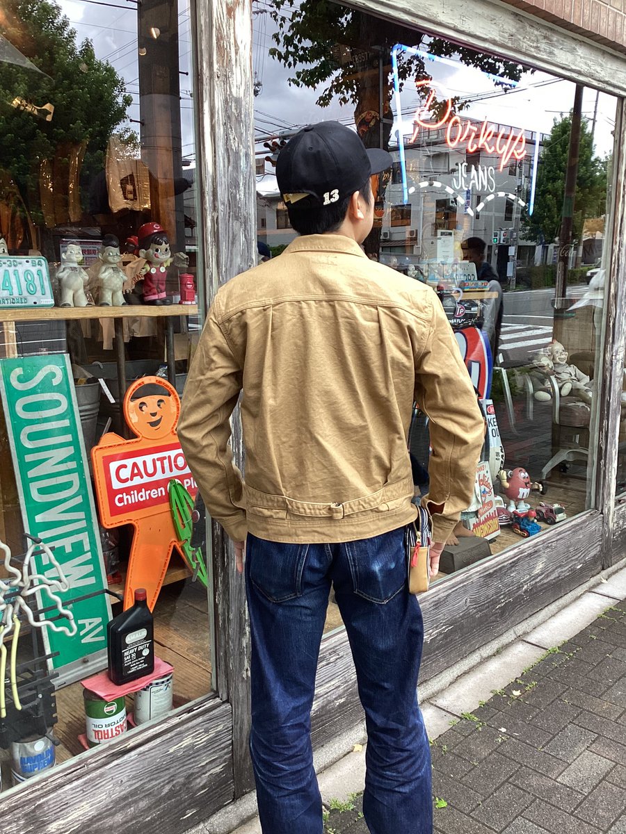 porkys_jeans's tweet photo. 入荷情報!
Freewheelers「“Glazier” Work Jacket」¥44000
Yellow Brown
#porkys #ポーキーズ
#kyoto #京都
#アメカジ #円町
#入荷情報
#freewheelers #フリーホイーラーズ
#workjacket #ワークジャケット https://t.co/WLCeNRmL8w