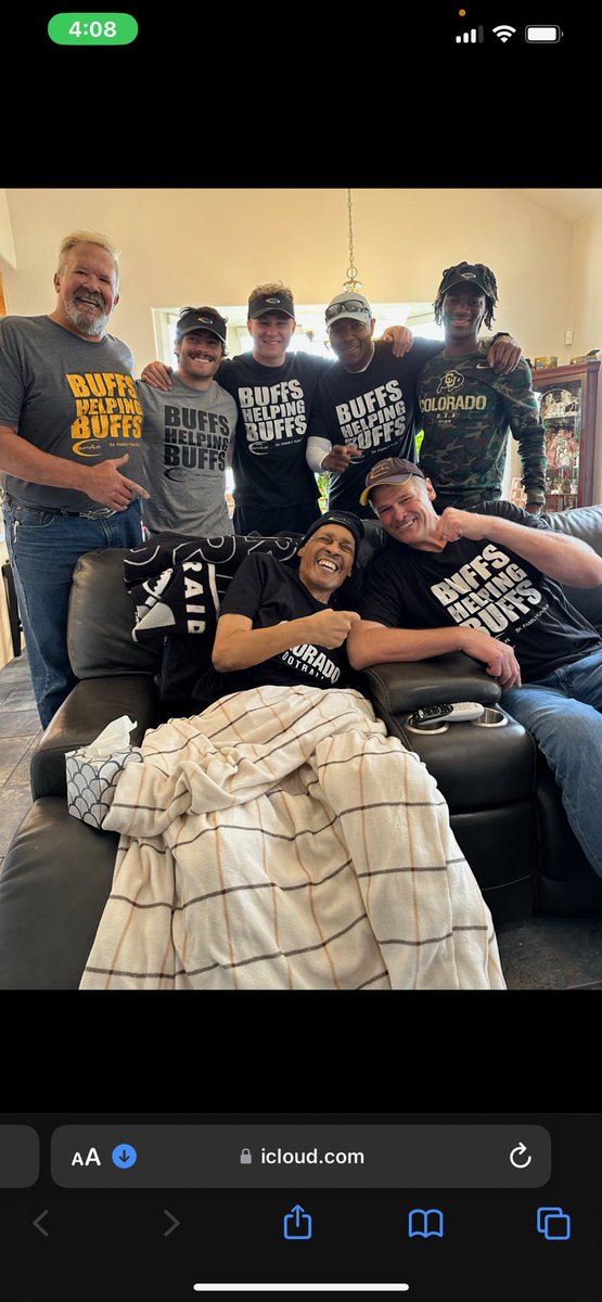 Buffs helping buffs!!  Cancer spares no one. Very kind and generous!!  Love it!!