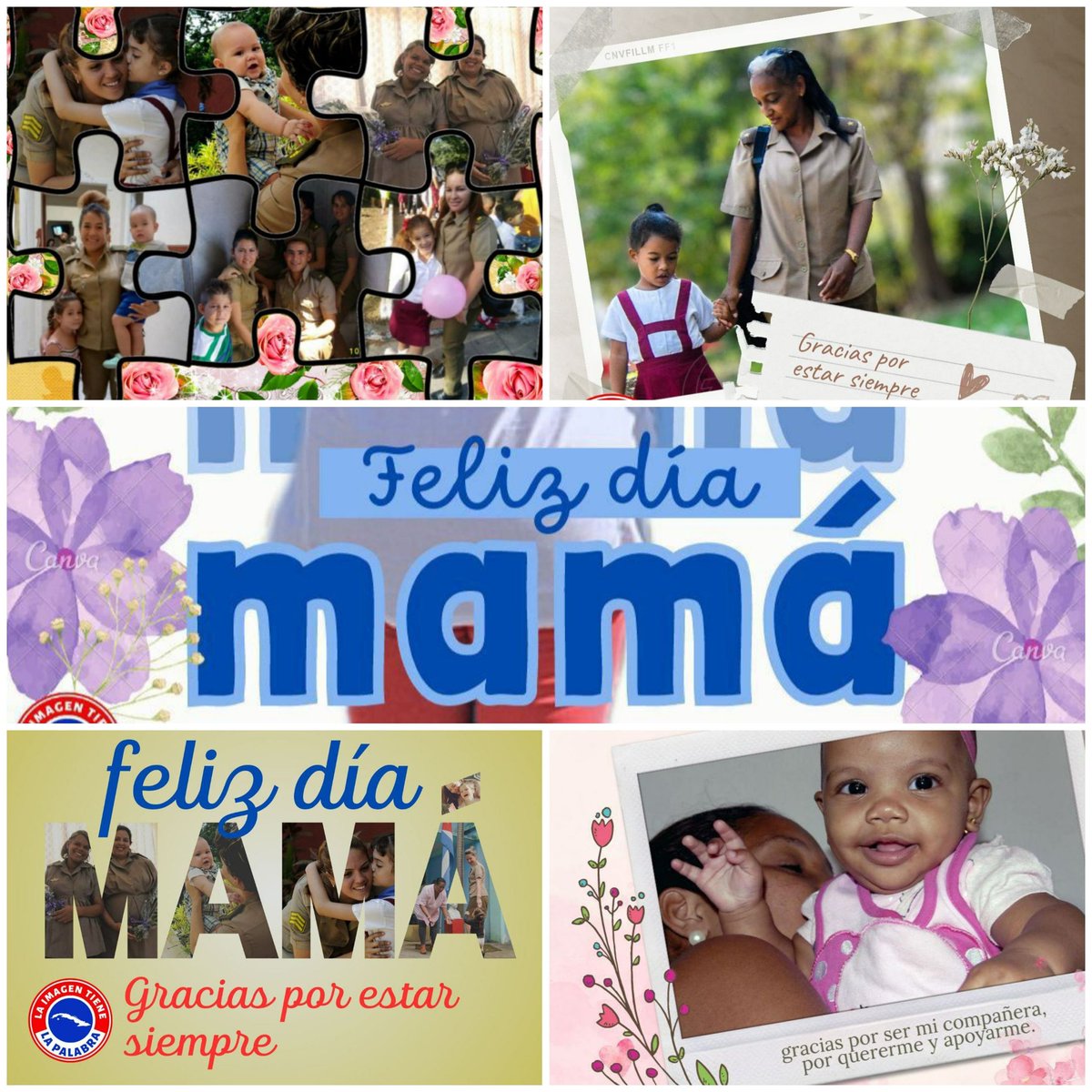 #MartíVive "Las madres son amor, no razón, son sensibilidad exquisita y dolor inconsolable (...) toda madre debiera llamarse maravilla". Sostén, tradiciones, amor, esperanza. ¡Fuera faldas! ¡Empínate! Digna estirpe de las madres cubanas. Muchas felicidades en el #DíaDeLasMadres