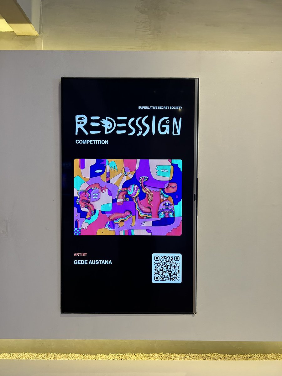 GedeAustana's tweet photo. Gm all,
My piece showing @sssgallery for #redesssign
Happy sunday! https://t.co/OqkaghUz3x