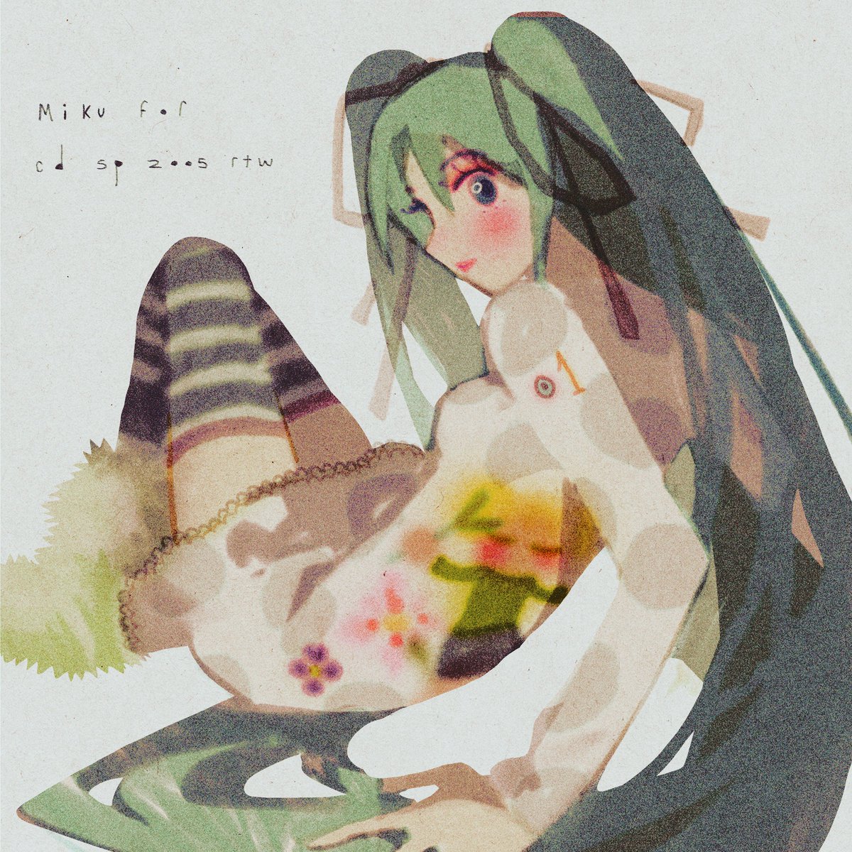 coltmanarts's tweet photo. Miku... #HatsuneMiku #初音ミク #vocaloid #Dior https://t.co/3Ro87hQ6pB