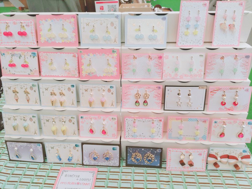 fujiko_handmade's tweet photo. #札幌ハンドメイドマルシェ
#札幌ハンドメイドマルシェ2023

札幌ハンドメイドマルシェ２日め✨

Ｉ―01
『Colt's＆chetto』

本日もお待ちしております🌸 https://t.co/OnSqSMQT7O