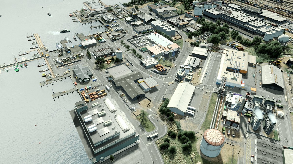 #Nomasburg's fishing industry #CitiesSkylines