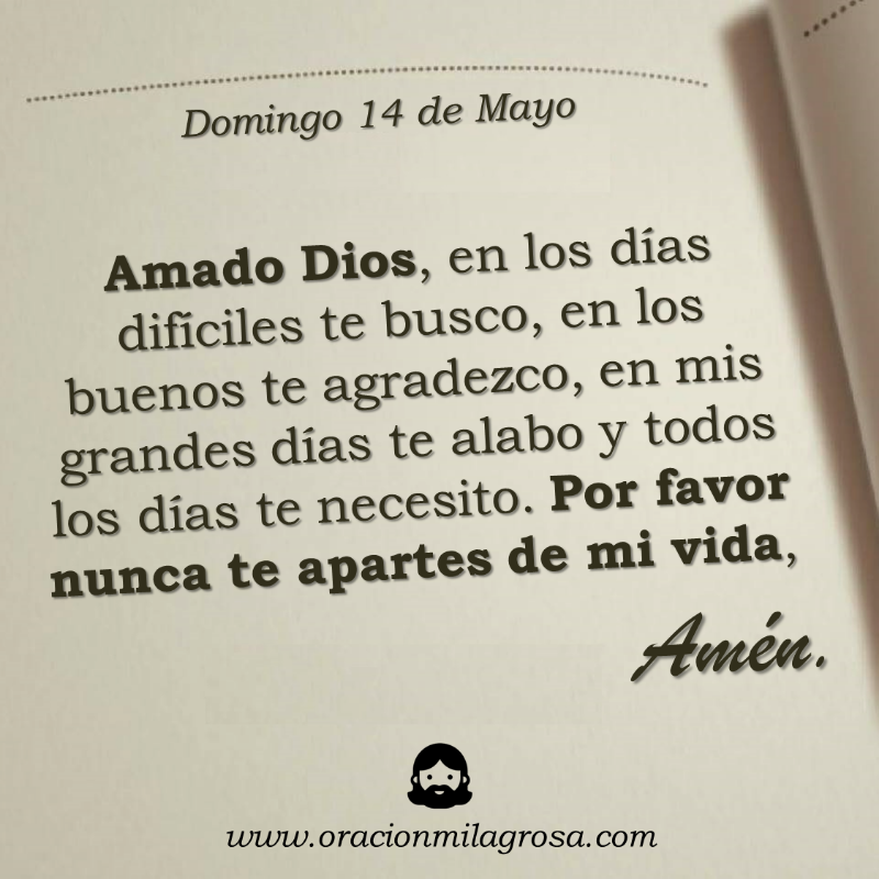oracion_milagro's tweet photo. Oración para el domingo 14 de mayo de 2023: https://t.co/eyYWpRx9pD