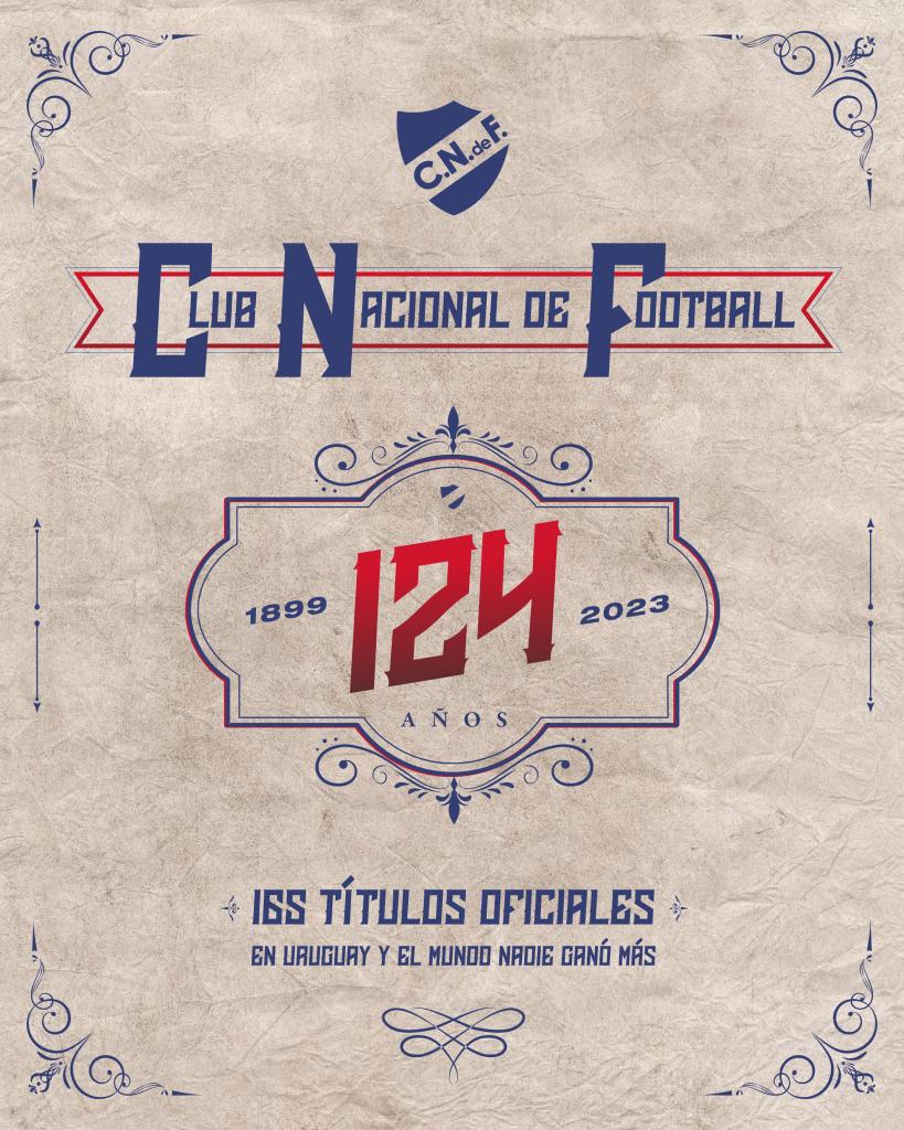 Feliz cumpleaños 124 tricolores!!!