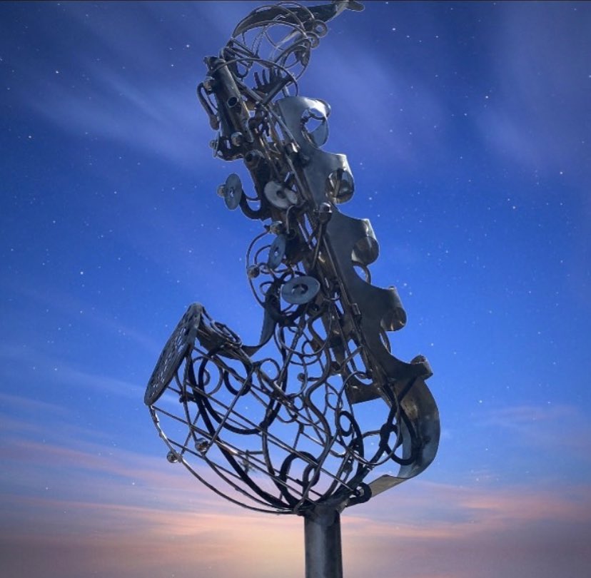 SolarArtsBuild's tweet image. Master Victor YEPEZ ARTS does it all. 💯  Murals, sculptures, paintings, music and lots more!  Find him at #SolarArts for #ArtAWhirl weekend May 19-21.