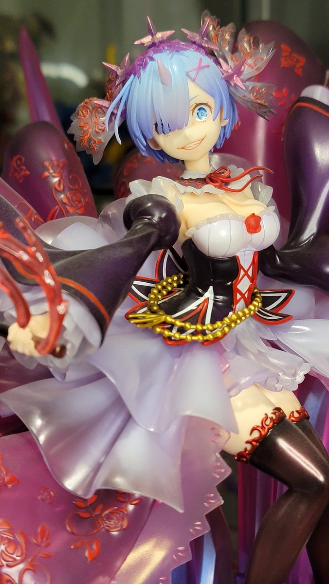 NerdsNeverSleep's tweet photo. Re:Zero Week Day 6! 
OMG I finished Re:Zero week with such a beauty! EStream Shibuya Scramble Demon Rem Crystal Dress ver I got from @ShopCrunchyroll
#rem #rembestgirl #rezero #rezerostartinglifeinanotherworld #crunchyroll #crunchyrollstore #anime #manga #waifu #shibuyascramble https://t.co/NKsUgml53M