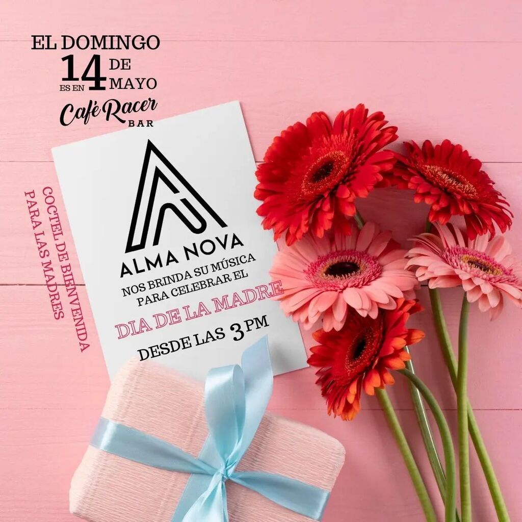En este día de la madre el grupo Almanova nos acompaña desde las 3PM. 

Nuestra bienvenida es con un cóctel especial para las madres, desde las 9am con el tradicional cruzado a la leña y el menú brunch. 

Después del medio día muy buena musica para la oc… instagr.am/p/CsNVrm6OdEx/