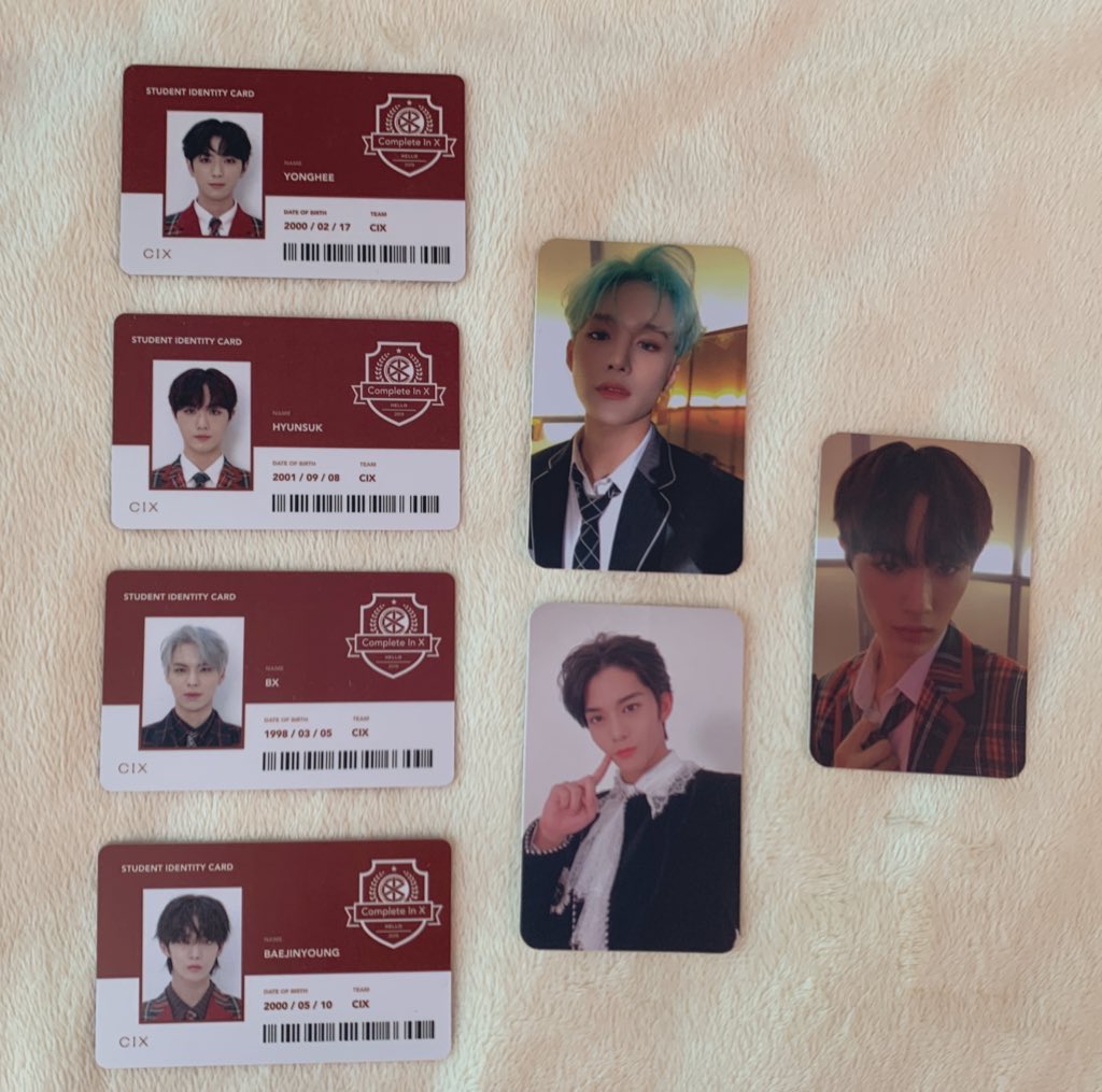 sellingcixsome's tweet photo. cix 2집 앨범 포카 양도합니다

🤍포카, 학생증 : 3,000원

우편 +500 /준등기 +1800 /택배 +3500

디엠 주세요🥰

#BX #이병곤 #김승훈 #배진영 #김용희 #윤현석 #BAEJINYOUNG #진영 #현석 #승훈 #용희 #순수의시대 #cix https://t.co/mYWNNmvsjd