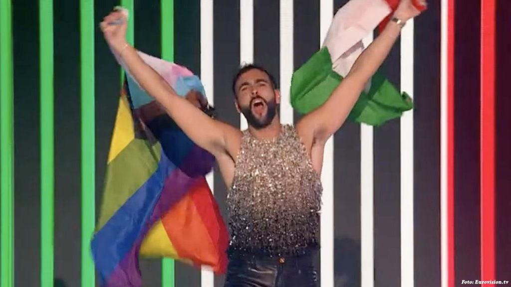 #MarcoMengoni alza la bandera #LGBT+ en #Eurovision2023  ➡️eurovisionlatmx.com/marco-mengoni-…  #Eurovision #ITALIA #ESC2023 #eurovisionsongcontest2023 #eurovisionlatmx