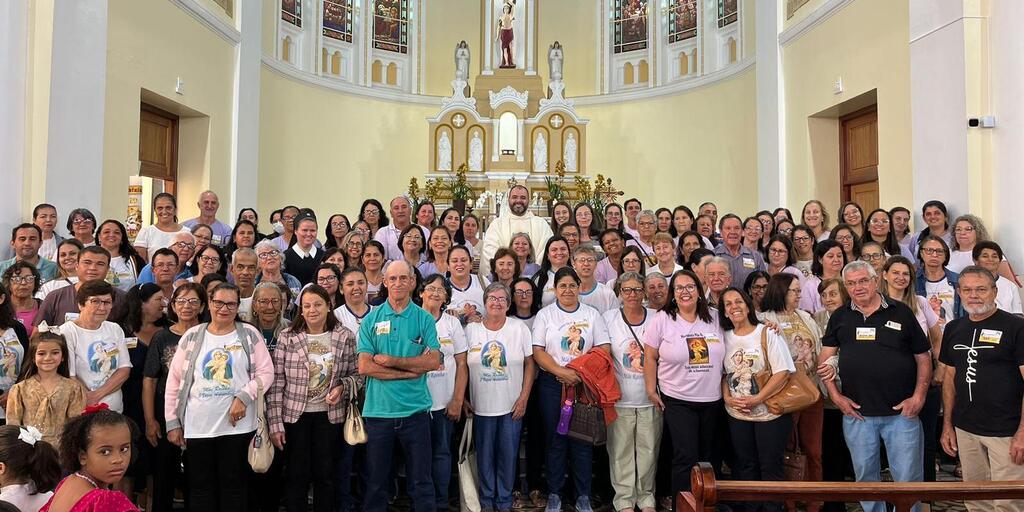 Coordenadores e missionários nos passos de Pozzobon – Campanha da Mãe  Peregrina de Schoenstatt