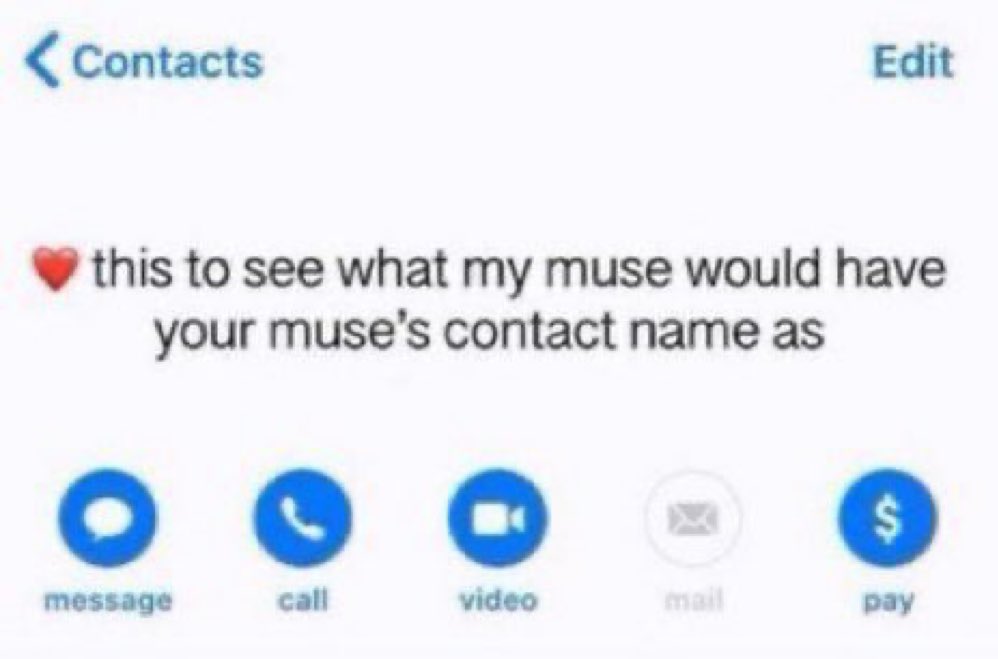 He can be very creative with contact names, sometimes for positive reasons, other times negative ones. Very few are actually under their real names.