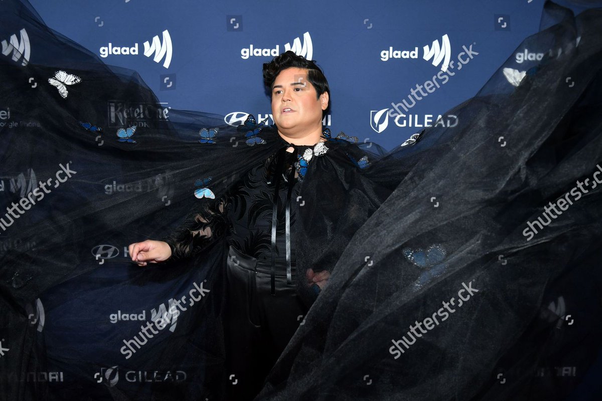 safety_haz's tweet photo. .@HARVEYGUILLEN representing for all us mariposas out there! 📷 #slayharveyslay https://t.co/2WExhRhT1H