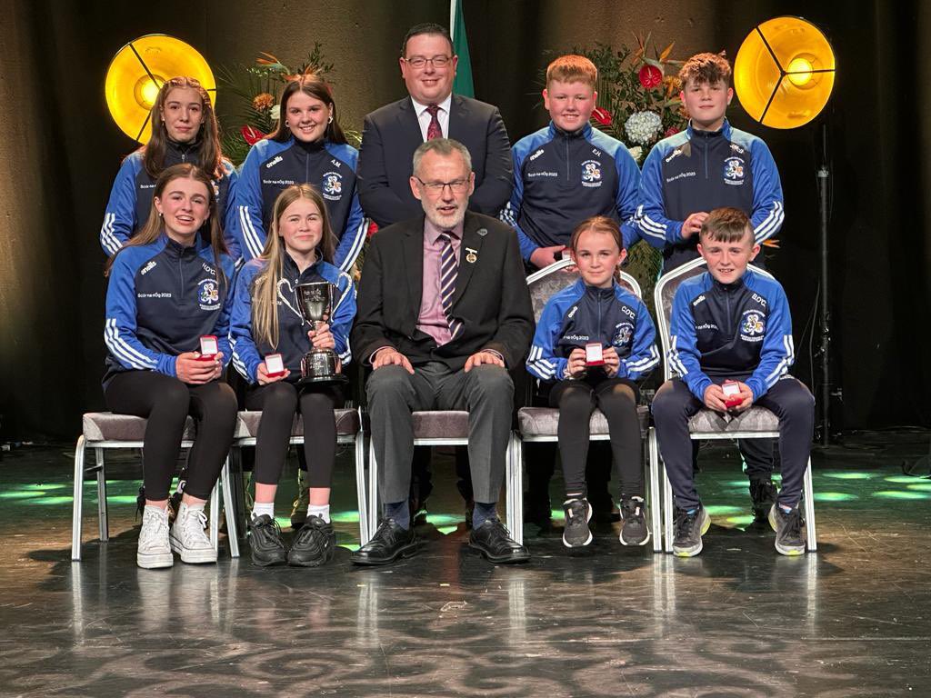 thomasmurray07's tweet photo. Hard to believe it’s a week today -what a fantastic achievement for such a young talented group. I’m very proud of each one of them and delighted for their families. Great ambassadors. I’ll treasure it as my proudest moment during my tenure as Chairperson of Coiste Náisiúnta Scór https://t.co/vU5JZ9ttYd