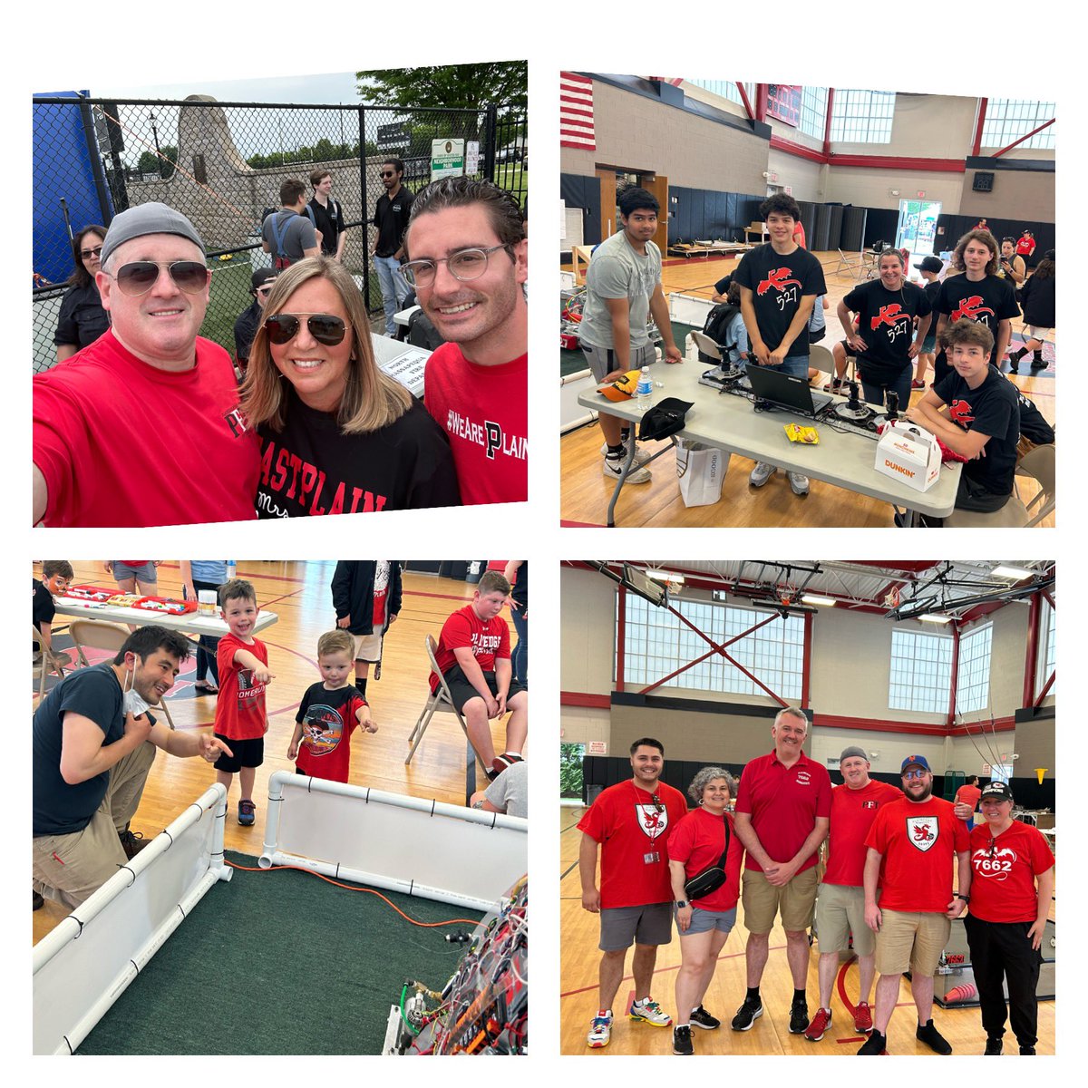 The Pride was alive today at the Brian Moore Activity Center. The PFT came out with their clubs. The PFT also raffled off baskets for scholarships. A reminder of what a terrific district Plainedge is. Come out and support the budget this Tuesday, May 16 in the High School gym.