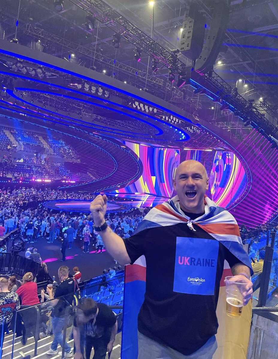 jc81300's tweet photo. My dream come true #Eurovision   #Liverpool2023 #EUROVISION2023 https://t.co/a0dhCXcNa4