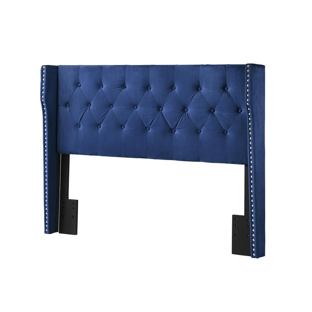 Olympia_Bay's tweet image. Classic and beautiful furniture for your discriminating tastes. Create a luscious atmosphere in your home. Navy Blue Velvet Uph. Panel Bed Tufted Buttons Side Studs, Eastern King #platformbed #fullbed
$368.00
➤ olympiabay.com/products/navy-…