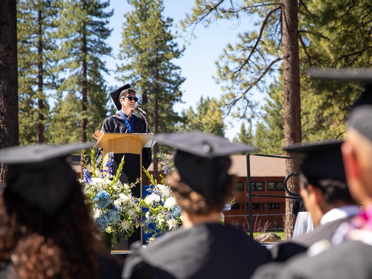 UNRLakeTahoe's tweet image. Today we celebrate the @unevadareno at Lake Tahoe 2023 graduating class! Congratulations on reaching this moment! 🎓⛰️🌲 #PackPride #NVGrad2023 #LakeTahoe